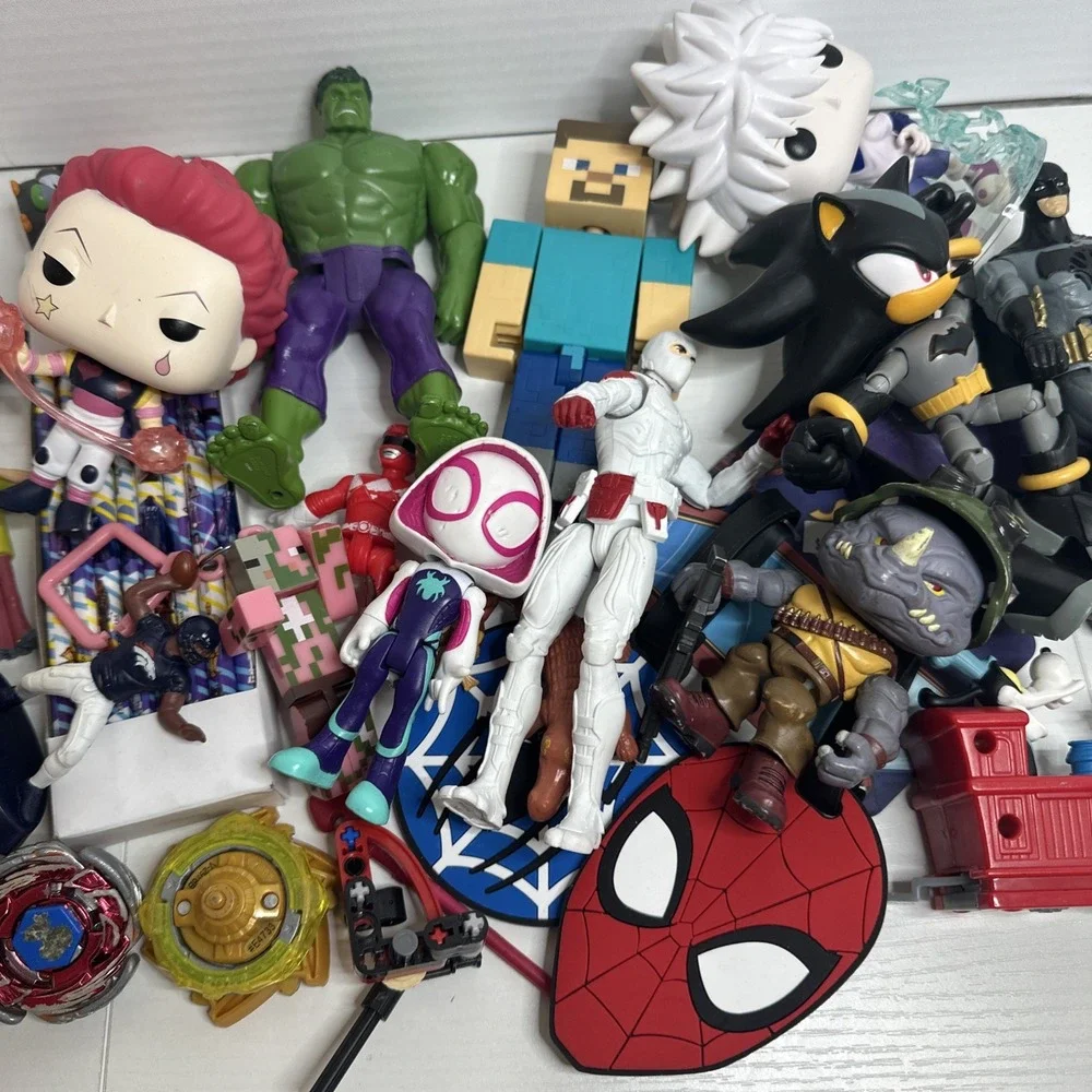 Boys Toys Junk Drawer Lot Figures Accessories More